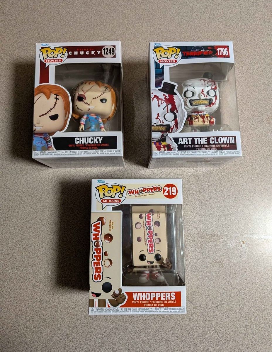 FunkPop! Figures $20.