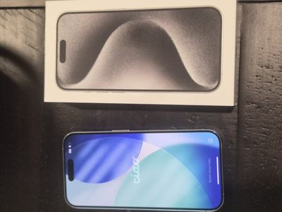 IPhone 15 Pro 256 gig For Sale!!!!