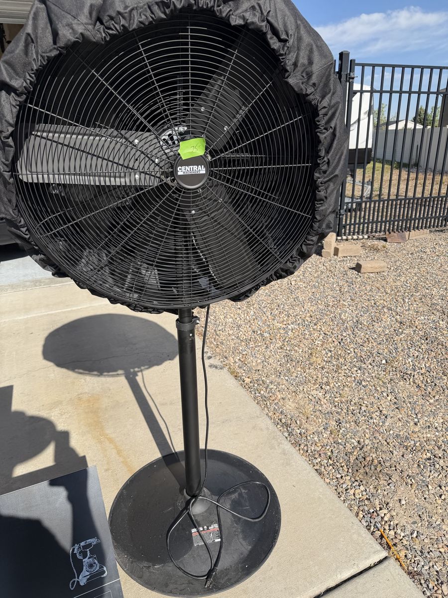 Harbor freight shop fan