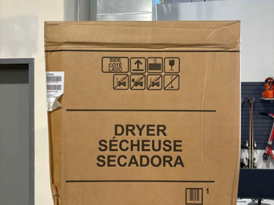 Electrolux ELFE7637AT 27 Inch Electric Dryer with 8.0 cu.ft. Capacity, in Titanium, Sealed Brand New!