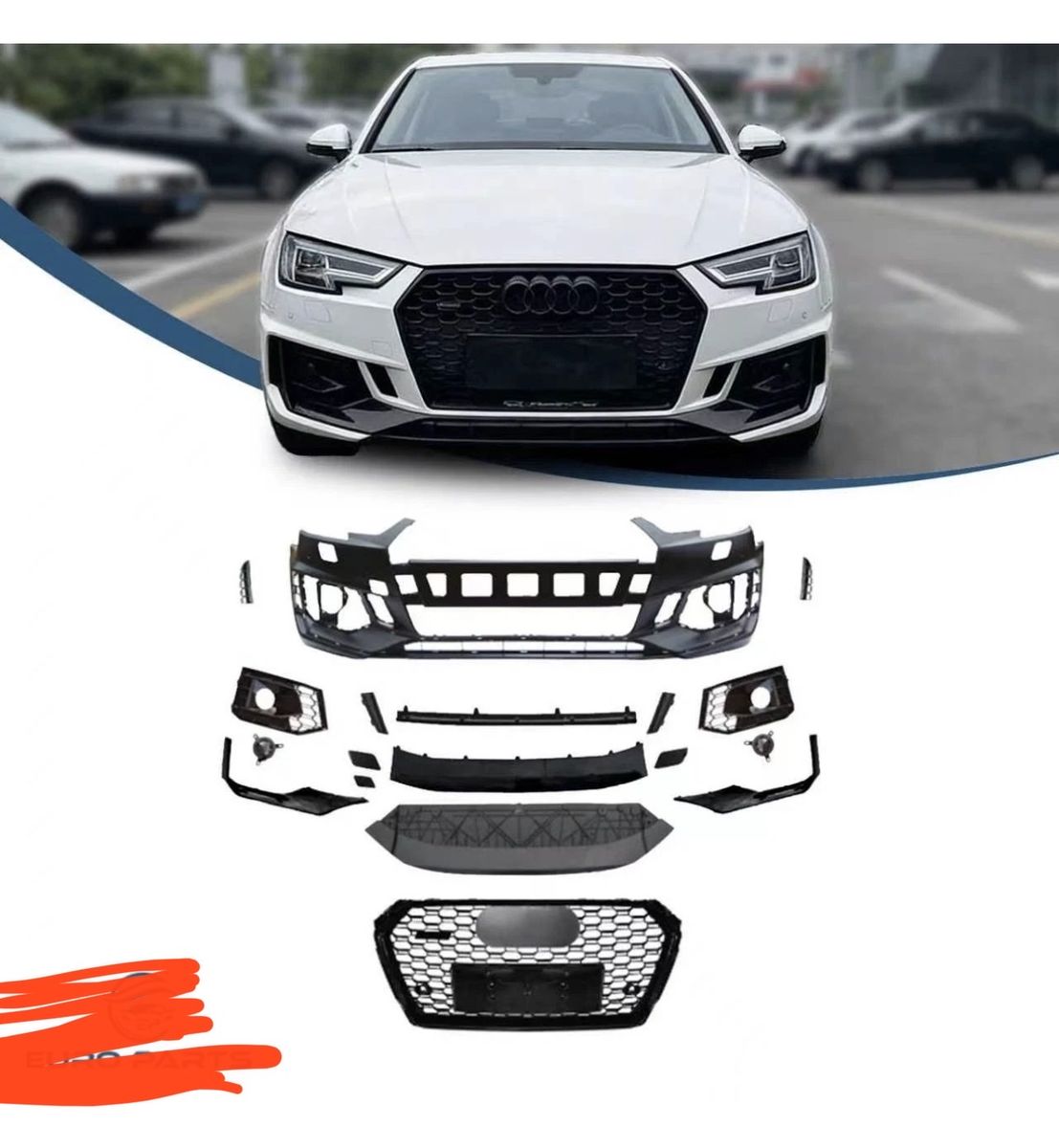 AUDI A4 RS4 Bumper kit
