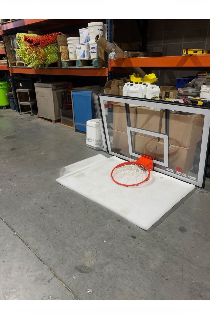 Wall Mounted Basketball Goal Hoop