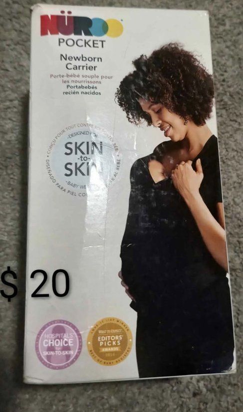 NüRoo Pocket Newborn Skin-to-Skin Baby Carrier