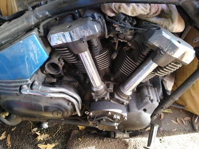 Yamaha 1700 Motorcycle V-Twin Engine Motor, Used - As Is