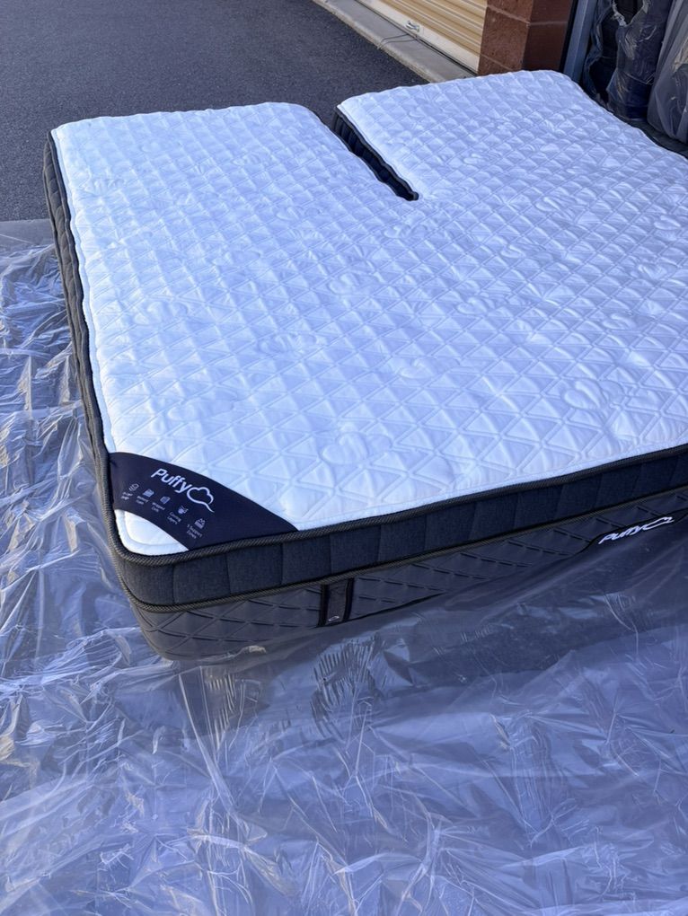 Puffy Royal Hybrid Split-Head King Mattress