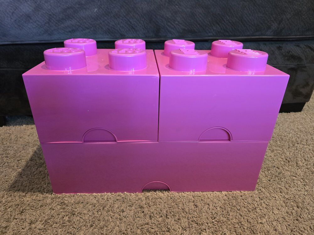 Giant Lego Storage Bricks