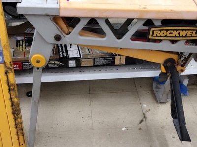 ROCKWELL 37-in L x 34-in H Gray Steel Portable Wor