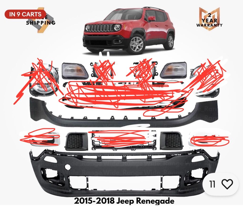Jeep Renegade Bumper