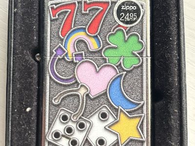 New Zippo All Luck Design Windproof Lighter - 48682 Lucky Charms with Original Box
