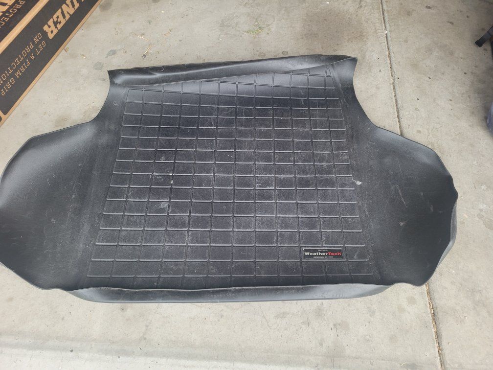 WeatherTech 401080RT Black Cargo Trunk Liner Mat for Honda Accord 2018-2026