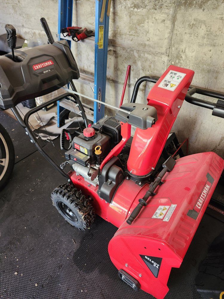 G as Snow blower 24"