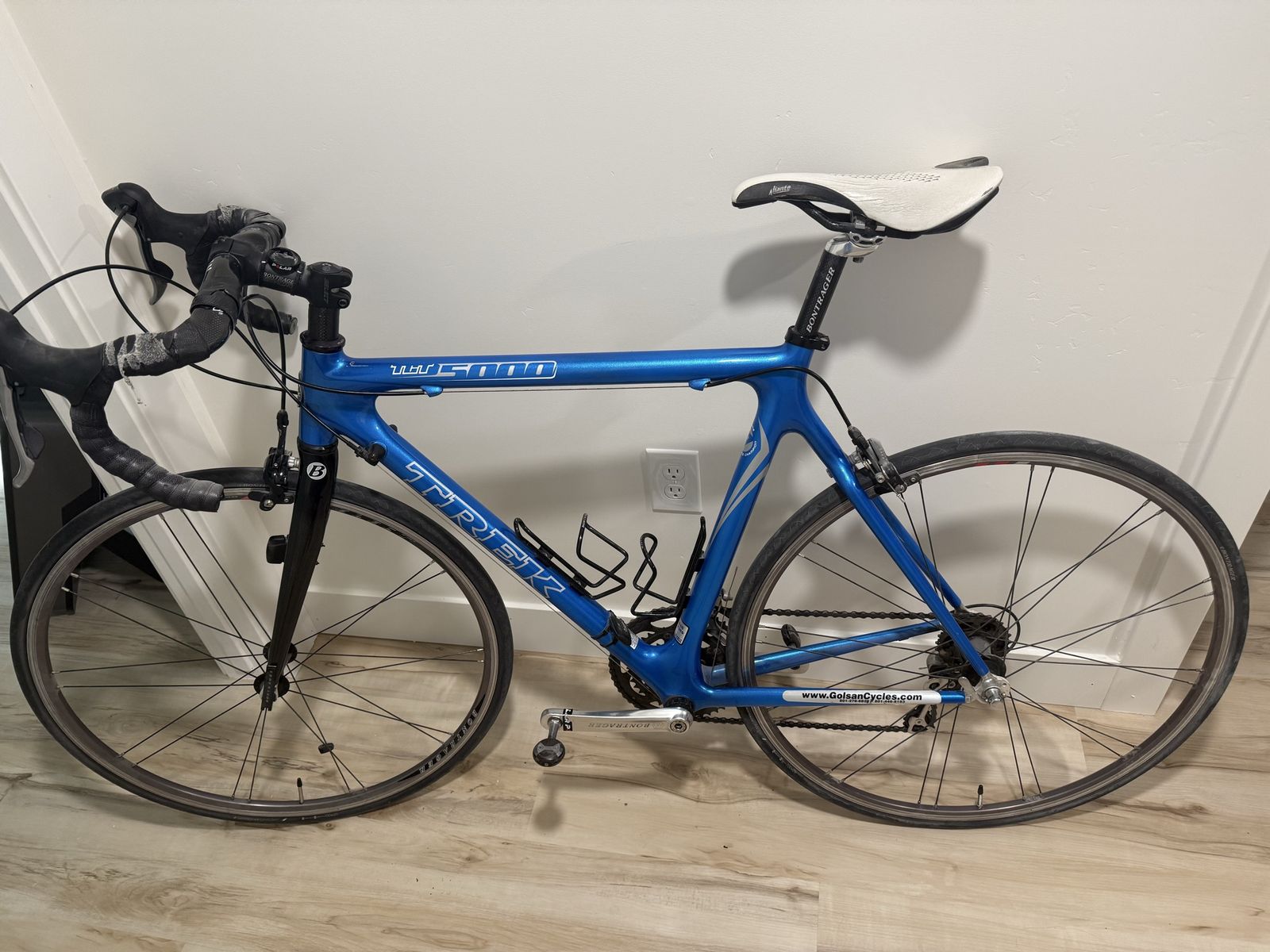 Trek 5000 Carbon Road Bike Blue Shimano Ultegra