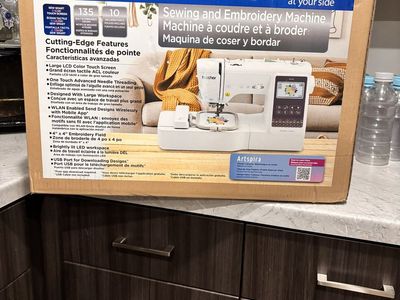 Brother SE700 Sewing & Embroidery Machine - 135 Designs, LCD Touch Screen, WLAN Enabled