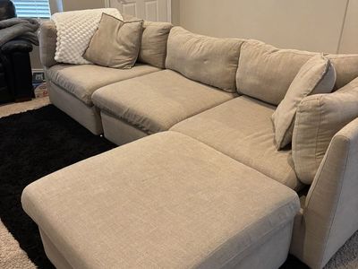 Cream Sectional