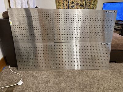 Husky Heavy Duty Steel Pegboard
