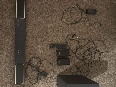 Ultimea Soundbar Home Theater System with Subwoofer, Surround Speakers, Cables & Remote