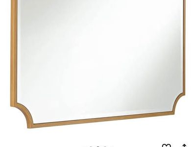 Noble Park Jacinda Rectangular Vanity Decorative Wall Mirror