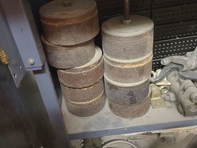 Large grinding wheels