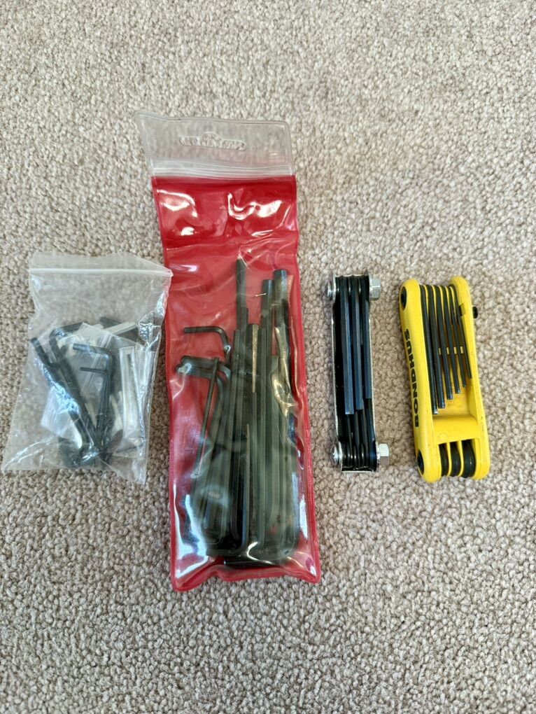 Misc Allen Hex Wrench Tool Lot