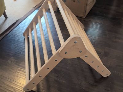 Lily & River Wooden Pikler Climbing Triangle (ramp included, but not pictured)