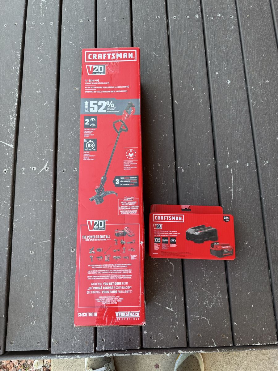 Craftsman String Trimmer W/ 5.0 Battery