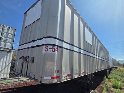 1975 Strick 45ft swingdoor STORAGE enclosed dry van trailer for sale