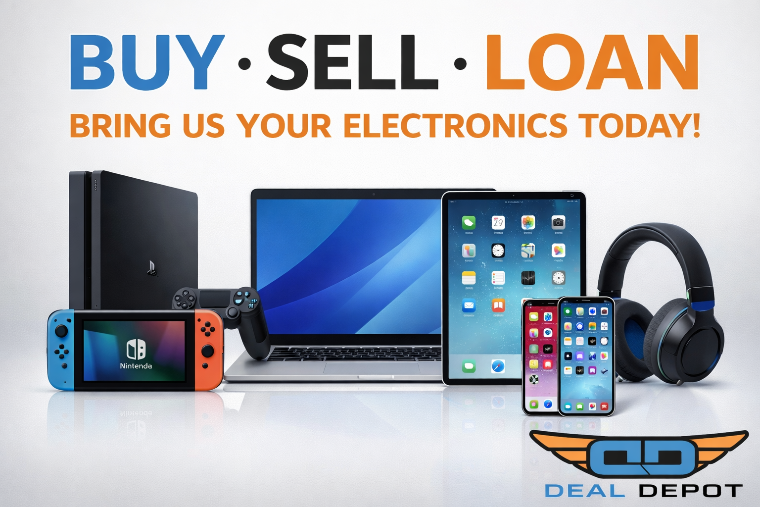 BUY SELL or LOAN your electronics!