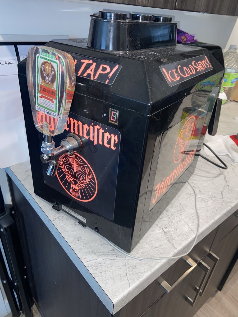 Jägermeister Shotmeister Tap Machine - Ice Cold Shots Dispenser for Home Bar