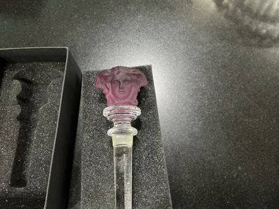 Versace Wine Bottle Stopper- Medusa