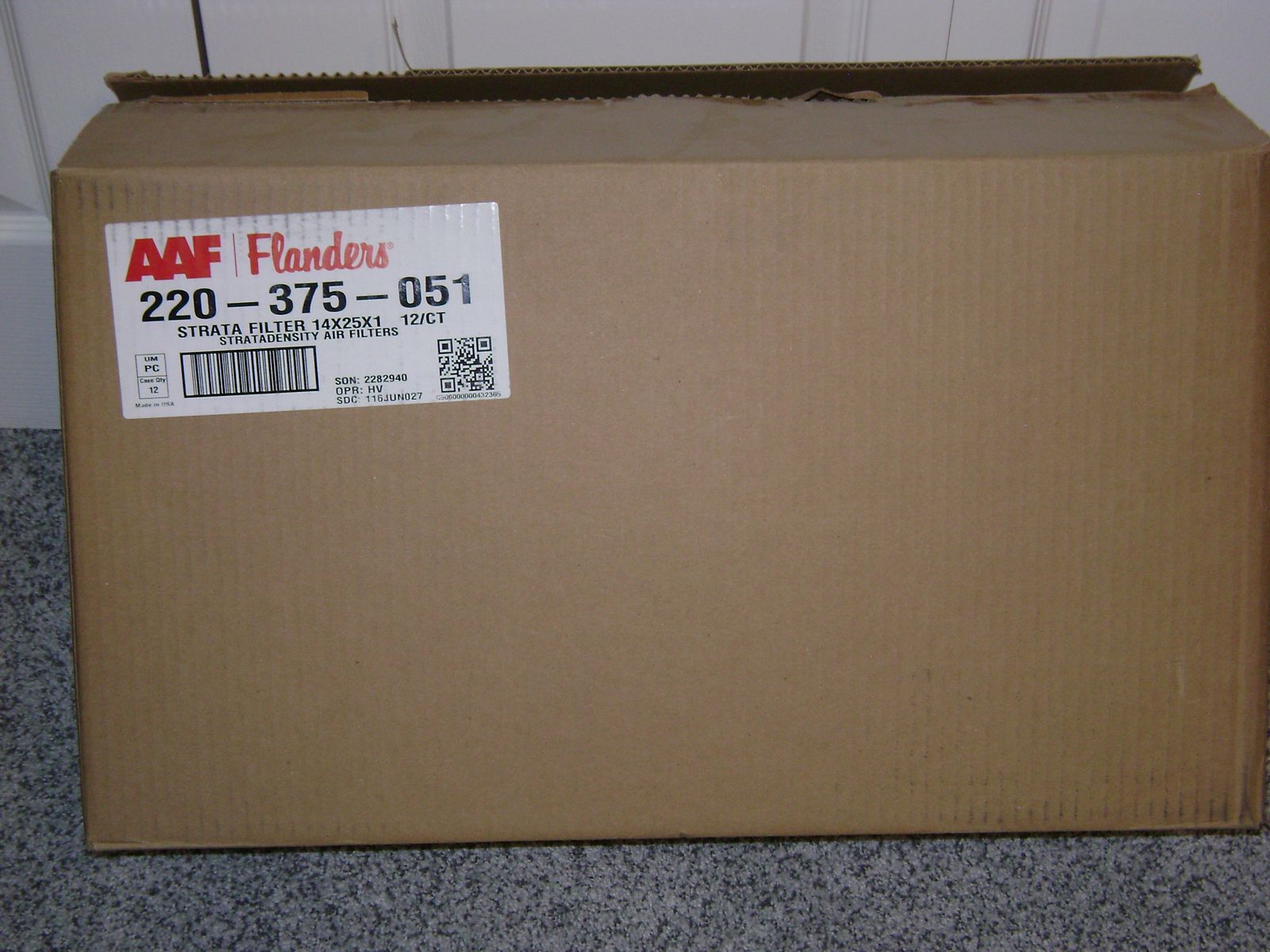 Furnace Filters 14x25x1 $10