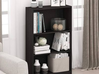 Furinno Jaya Book Shelf 3-Tier Bookshelf
