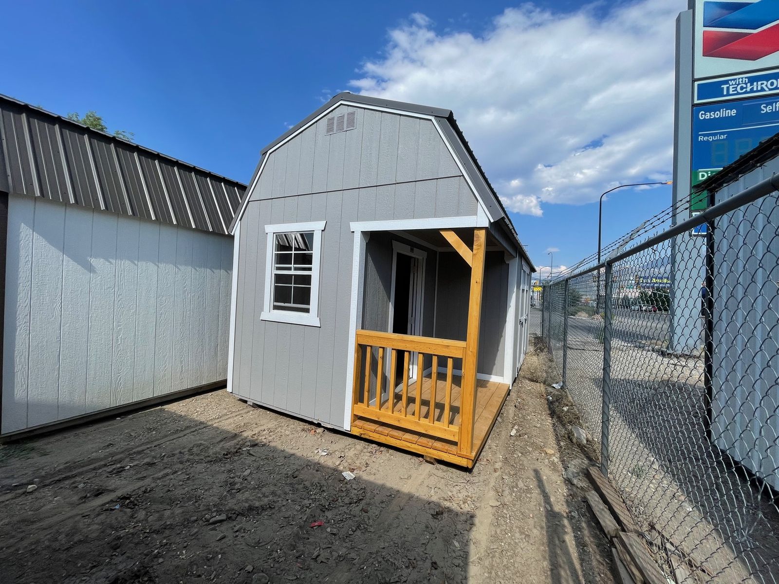 10x20 Lofted Side Porch Shed – Only $7983.42!!