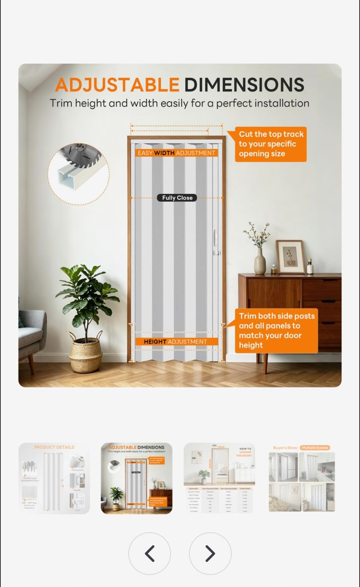 CCBOYS accordion door