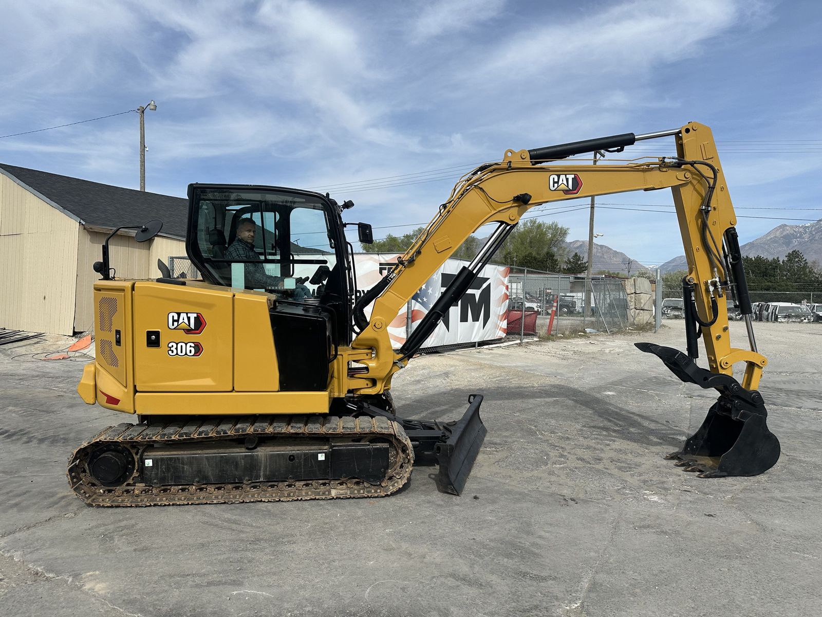 Caterpillar 306CR Mini Excavator Tractor
