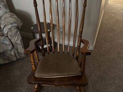 Rocking chair wooden