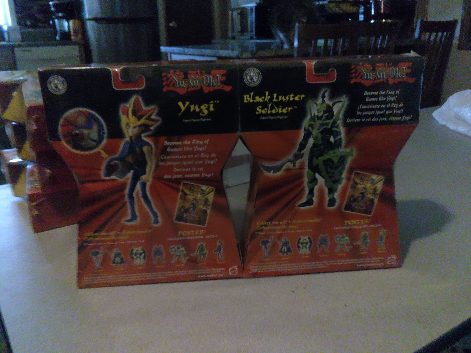 Yu-Gi-Oh Black Luster Soldier and  yugi