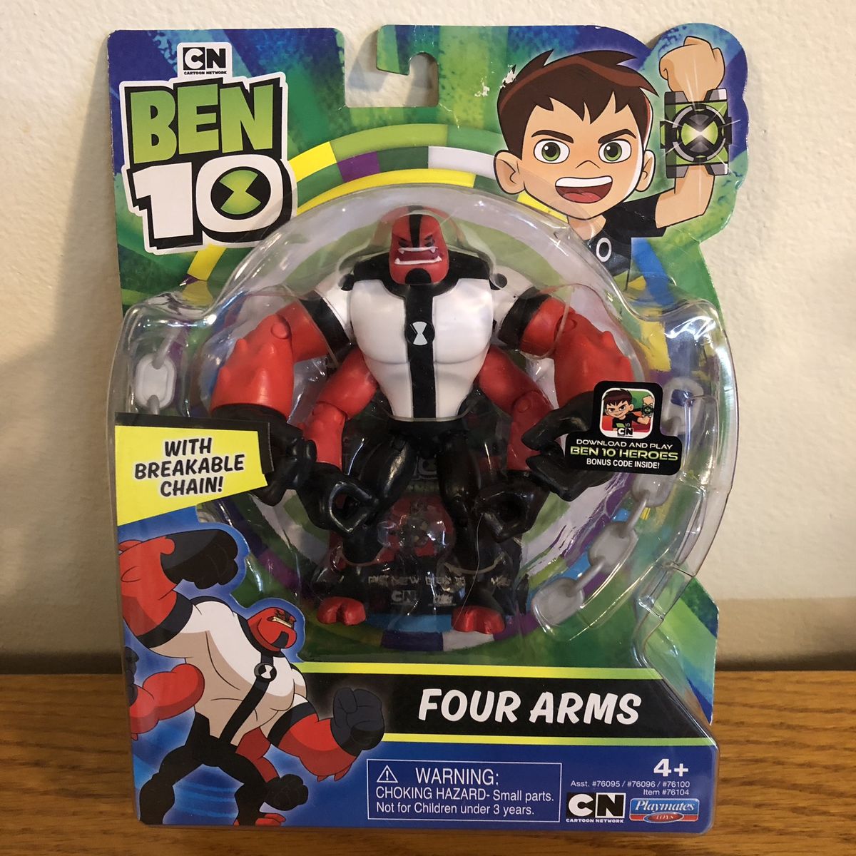 Ben 10 Four Arms - Collectible Figure - New in Package! Great Gift!