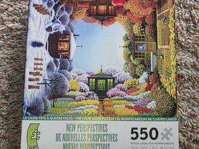 Ceaco New Perspectives 550 Piece Four-Sided Jigsaw Puzzle 20x20