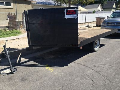 Snowmobile trailer