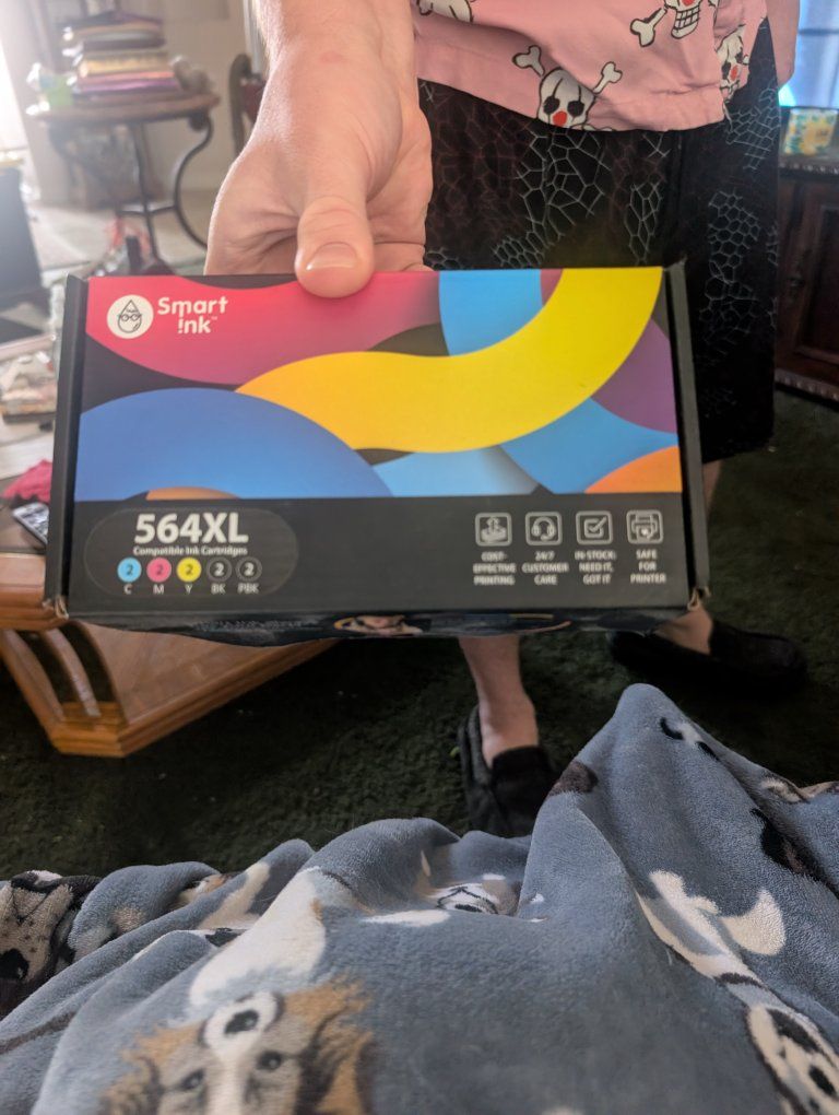 Smart Ink 564XL Compatible Ink Cartridges - CMYK + 2 PBK - Unopened Printer Ink Set