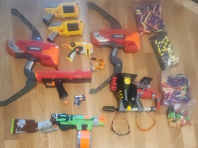 Nerf Guns with Ammo
