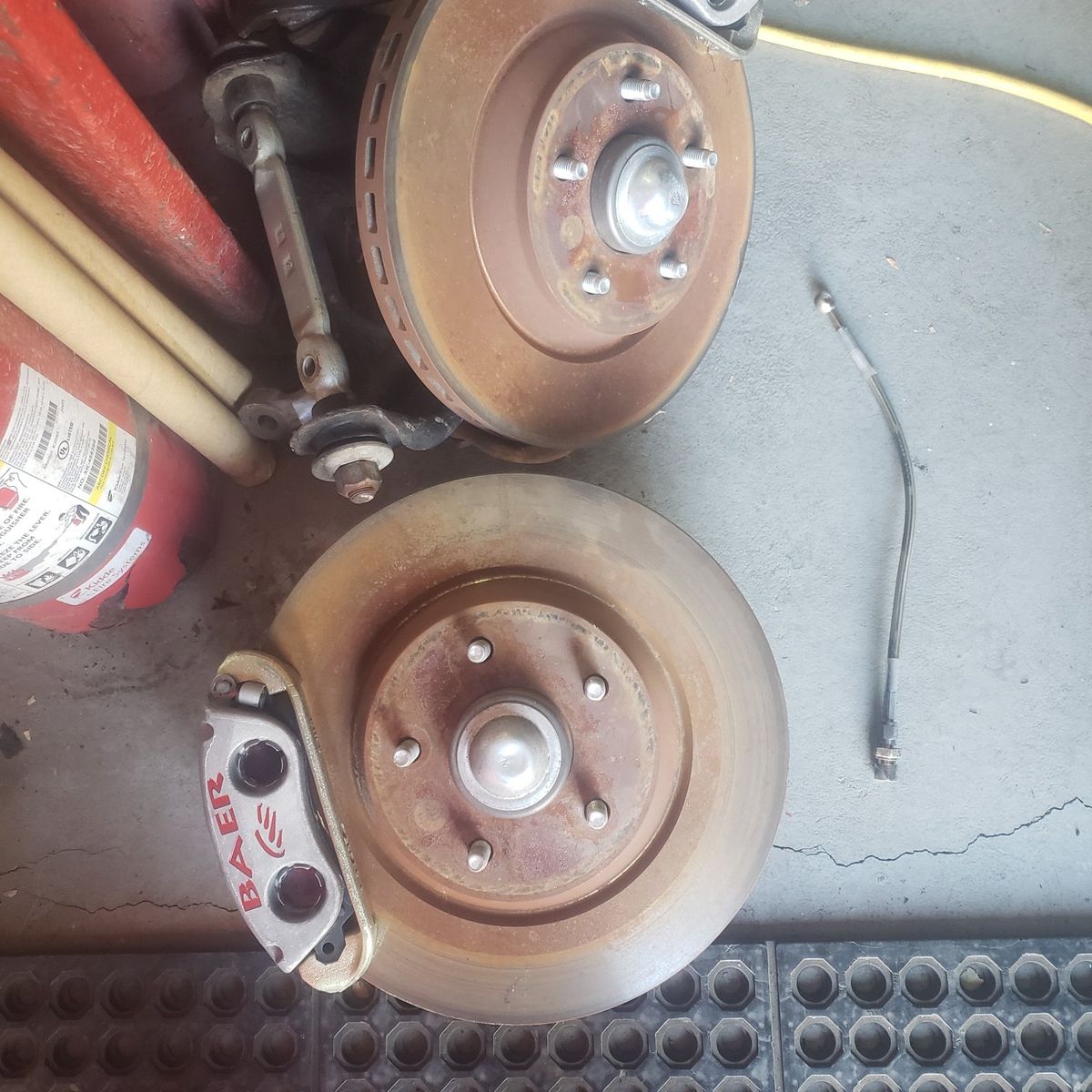 17 in rotors and calipers for camaro or nova