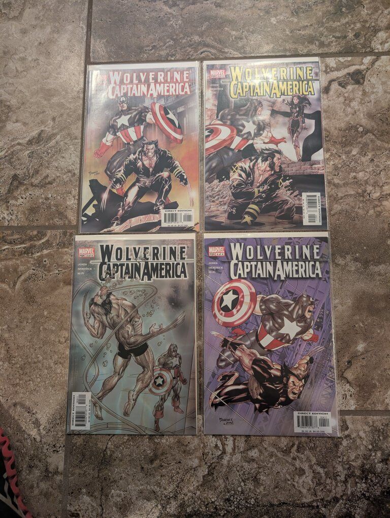 Wolverine Captain America