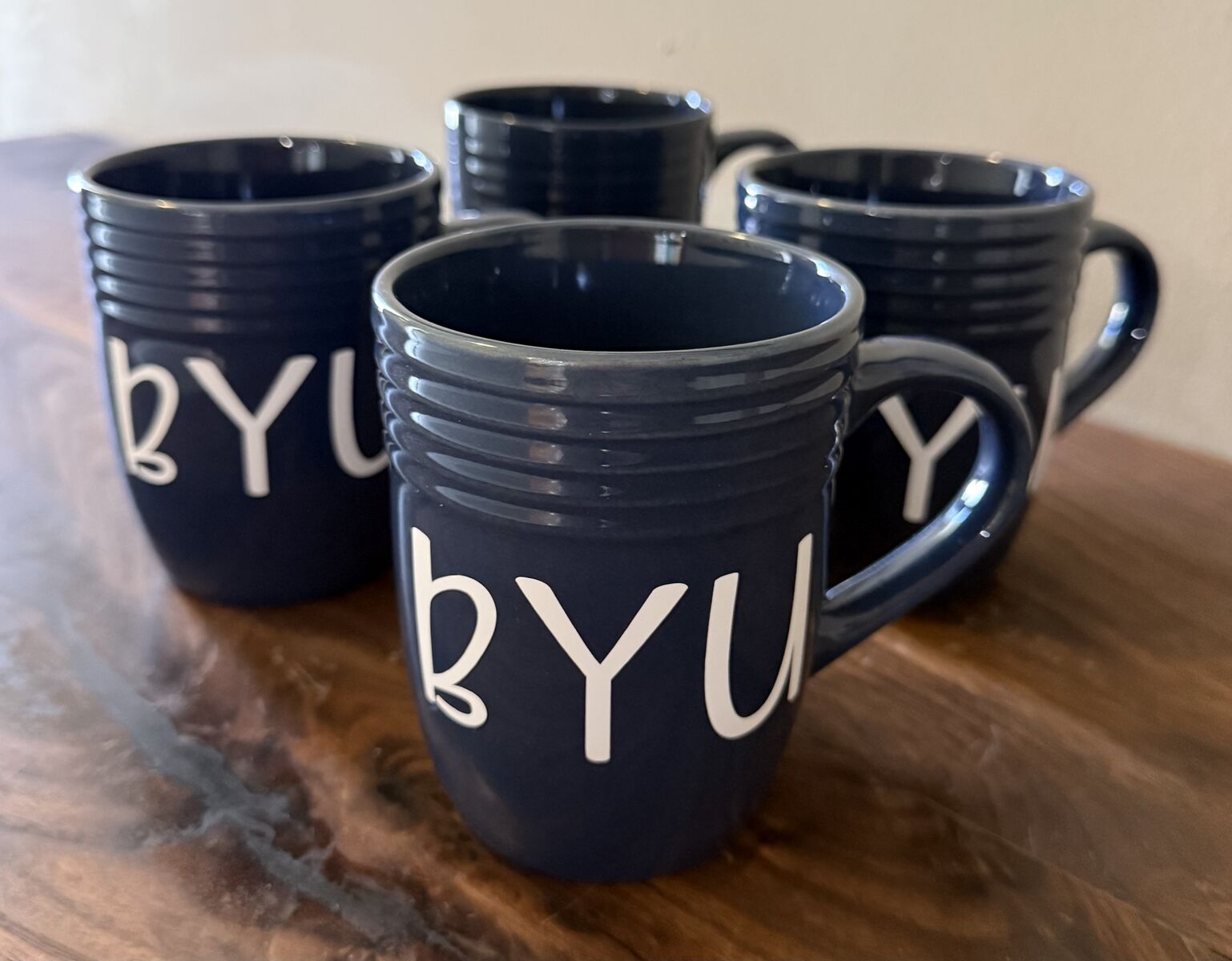 BYU Set of 4 Mugs