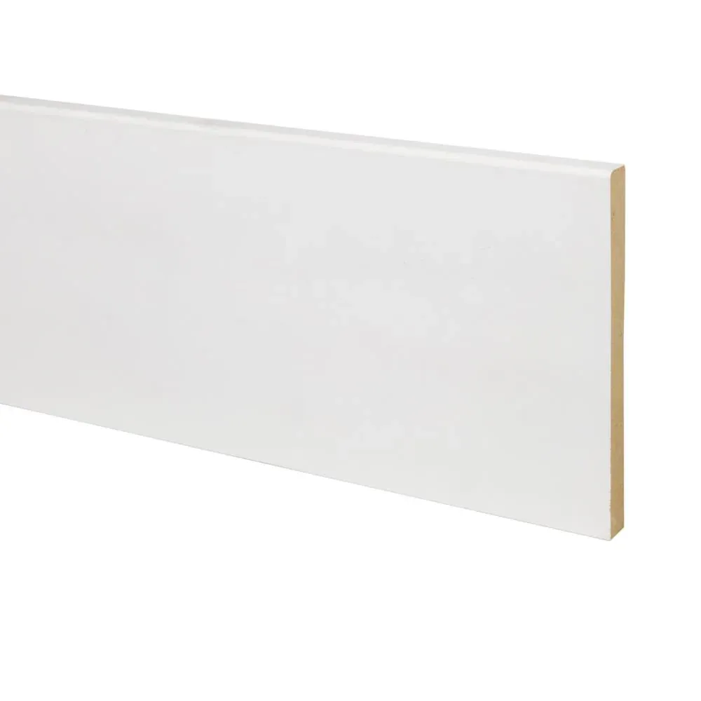 NEW - 5.5" Eased Edge Baseboard | Casing MDF Baseboard Moulding |CRAFTSMAN $1/ft | Ogden