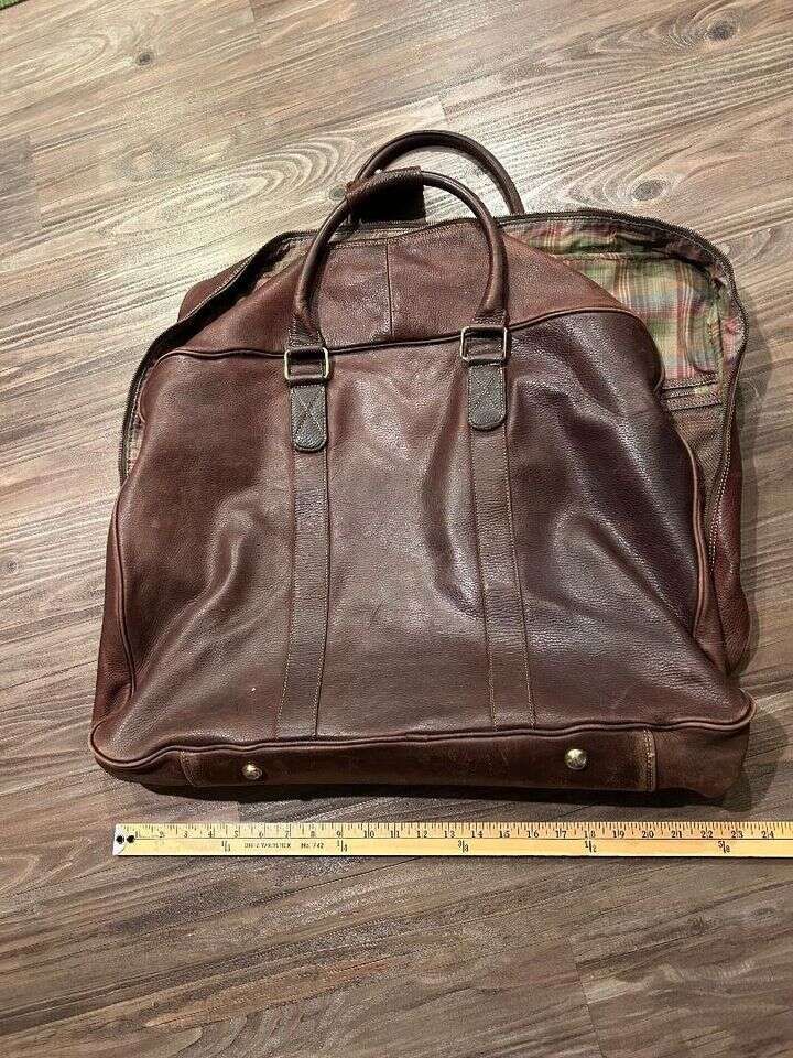 MULBERRY Mens Leather Shoulder Tote Travel Bag