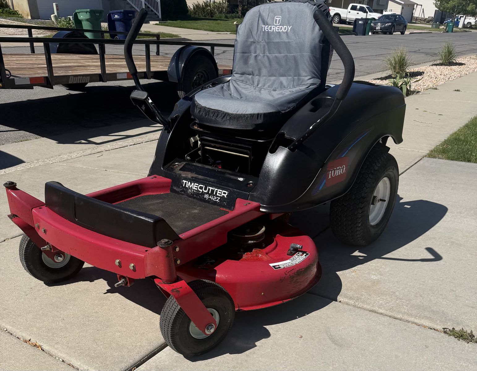 Toro zero turn lawn mower
