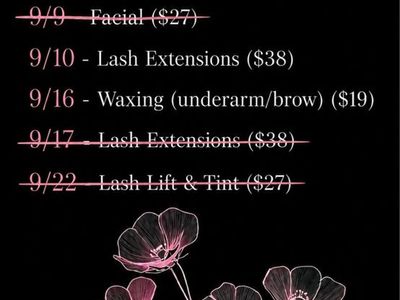 looking for models to fill my last two available services for September