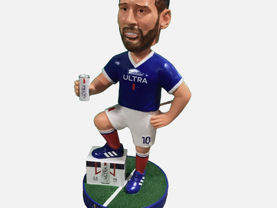 Soccer Great MESSI HUGE 4 foot Bobble Head ! RARE limited edition