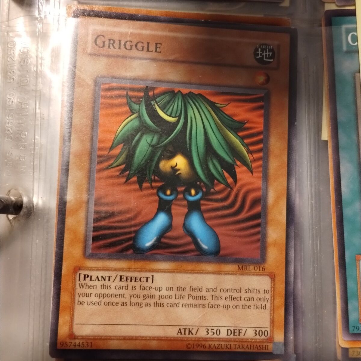 Yu-gi-oh yugioh binder full of cards.